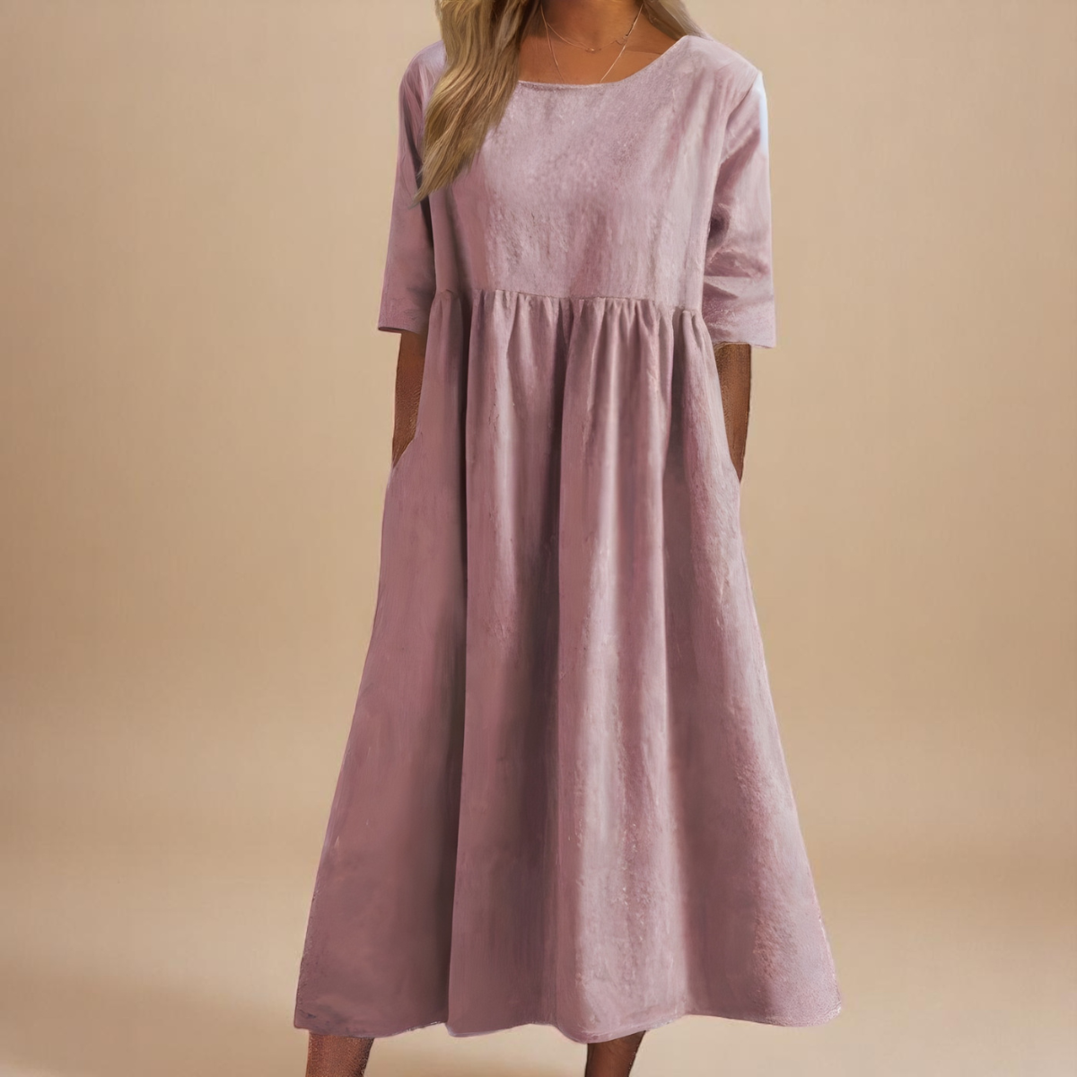 Sofia™ | Flattering Sukienka Bawełniana