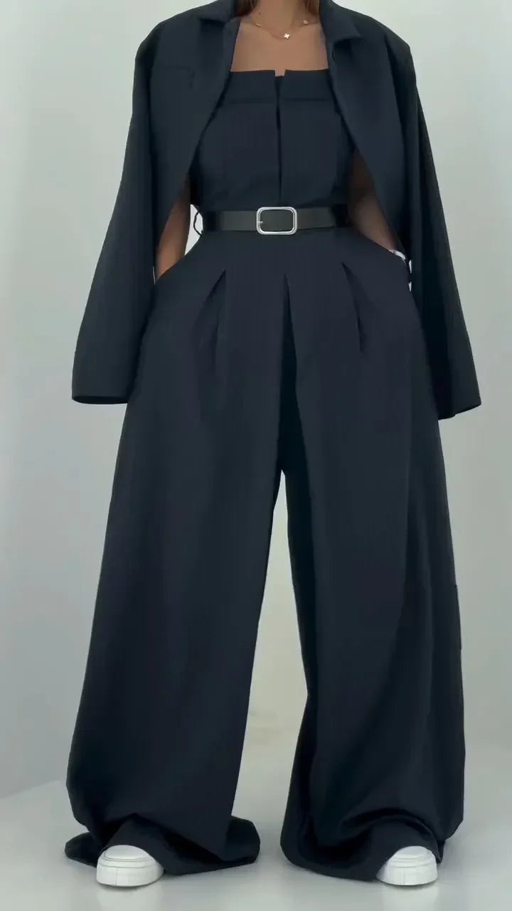 Blask™ – Zestaw Damski Gorset + Marynarka – Styl Elegancki i Modny