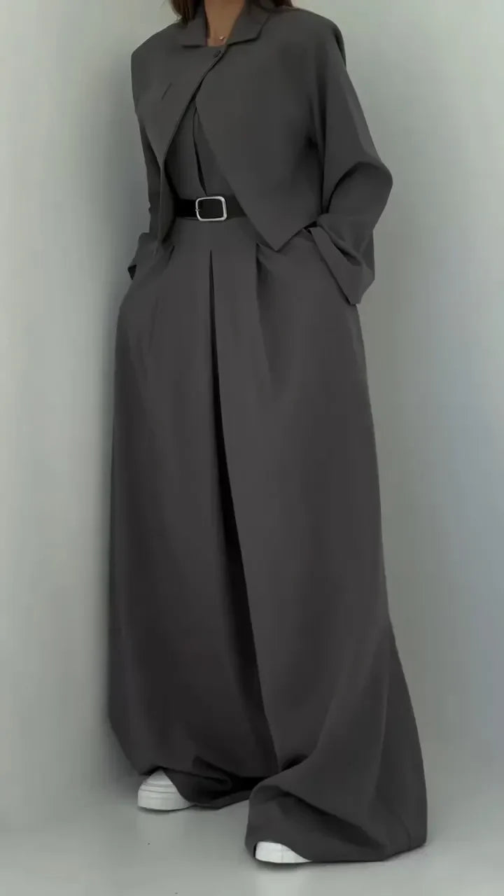 Blask™ – Zestaw Damski Gorset + Marynarka – Styl Elegancki i Modny