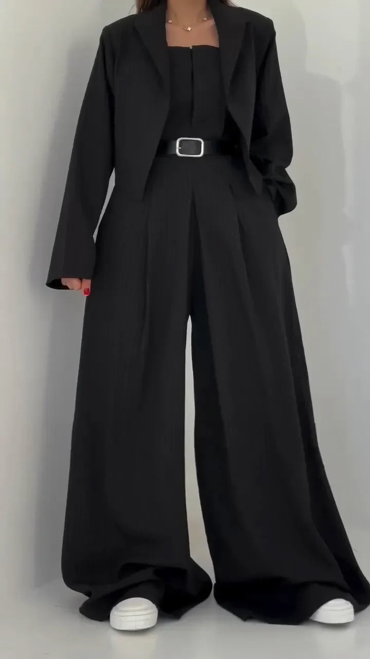 Blask™ – Zestaw Damski Gorset + Marynarka – Styl Elegancki i Modny