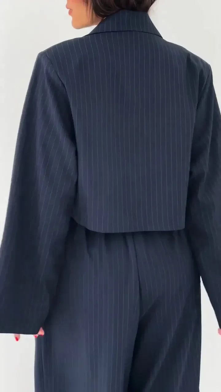 Blask™ – Zestaw Damski Gorset + Marynarka – Styl Elegancki i Modny