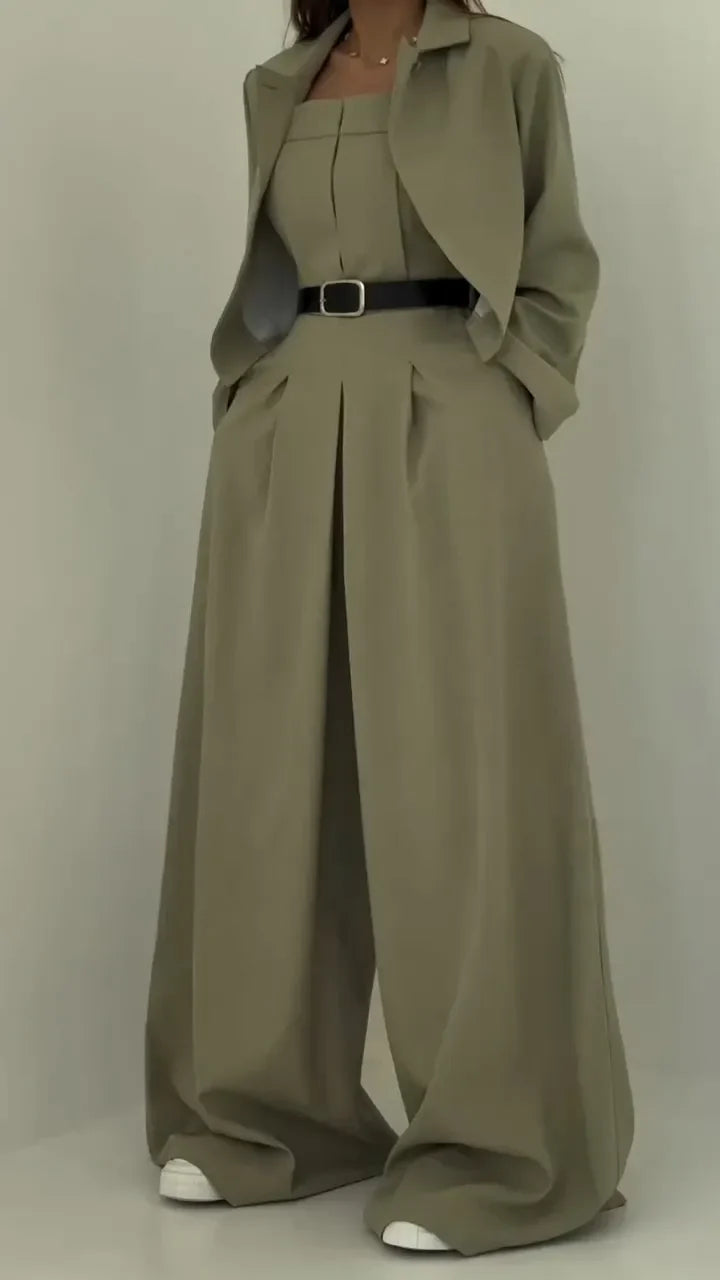 Blask™ – Zestaw Damski Gorset + Marynarka – Styl Elegancki i Modny