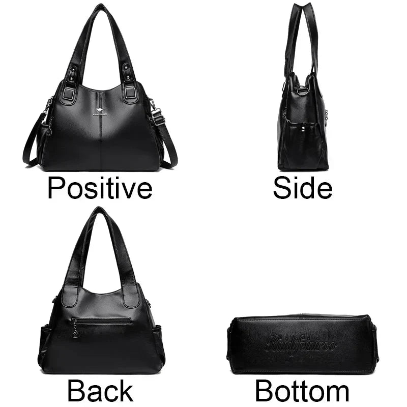 Kaminski™ | Klasyczna torba na ramię w stylu vintage