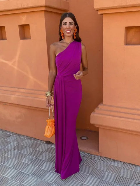 Jagoda | Elegancka sukienka z szydełkową koronką