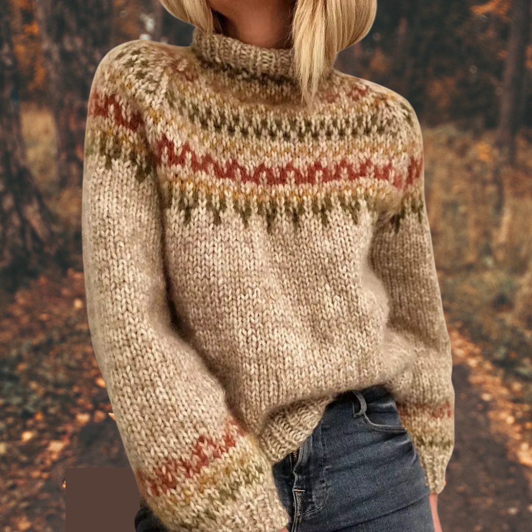 Astrid | Damski Nordic Sweter
