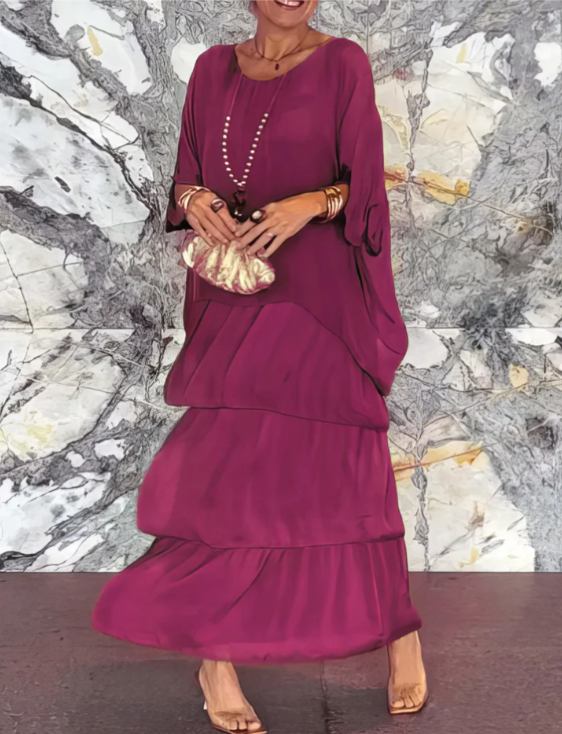 Caroline | Elegancka Maxi Sukienka